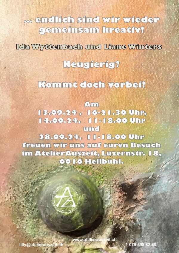 Einladung Vorderseite